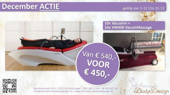 December Actie 2024 - Afslankstudio Body Design