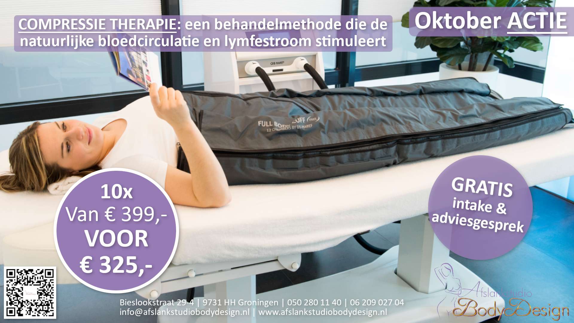 Oktober actie Compressie Therapie - Afslankstudio Body Design