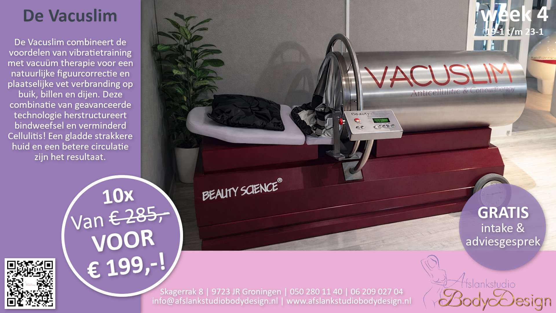 week deal 4 2026 - afslankstudio bodydesign